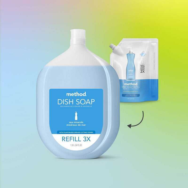 Method Dish Soap Refill - Clementine - 54 fl oz