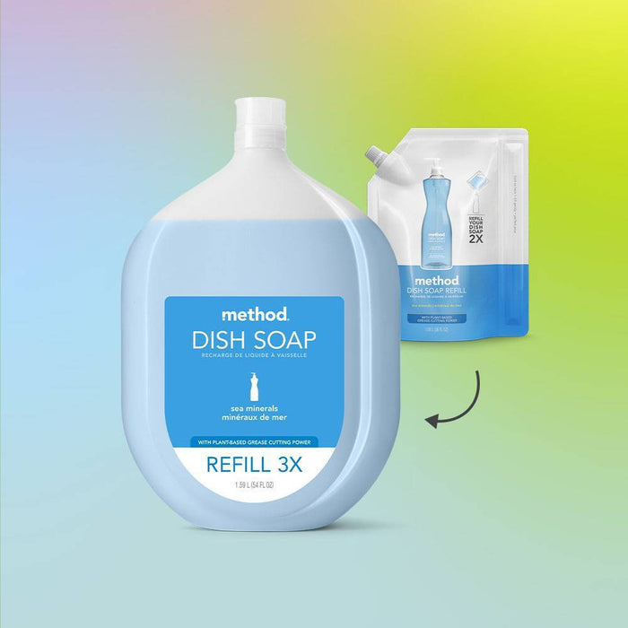 Method Dish Soap Refill - Clementine - 54 fl oz