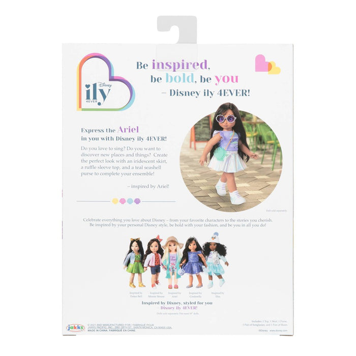 Disney ILY 4ever 18" Ariel Inspired Fashion Pack