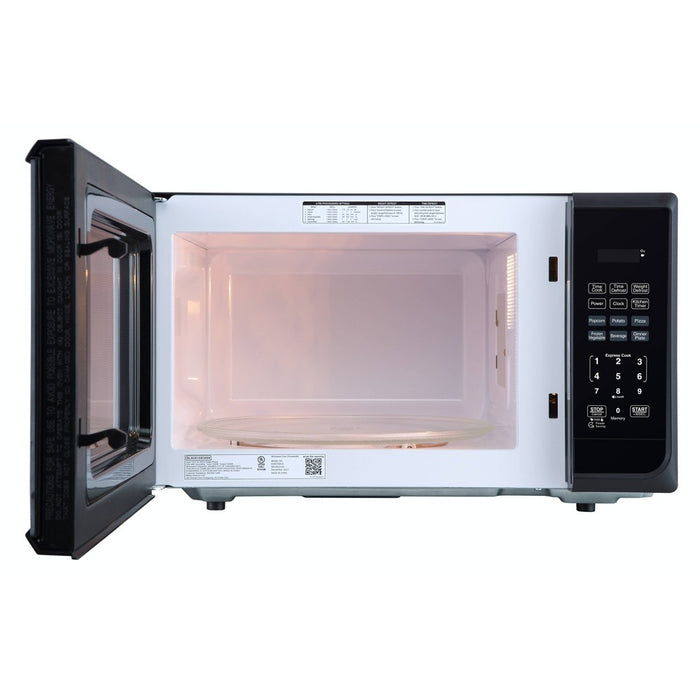 BLACK+DECKER 1.1 cu ft 1000W Microwave Oven - Stainless Steel Black (LOCAL PICKUP ONLY)