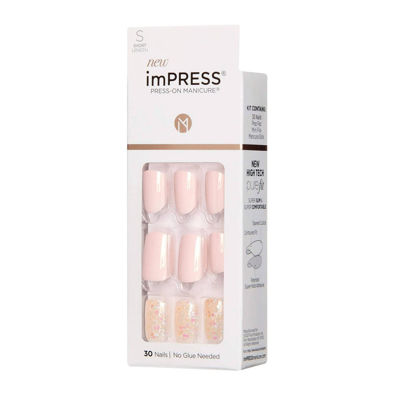 Kiss imPRESS Press-On Manicure Fake Nails - Dorothy - 30ct
