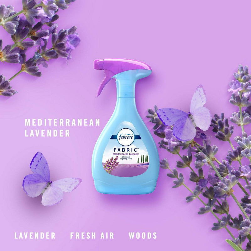 Febreze Odor-Eliminating Fabric Refresher - Mediterranean Lavender - 27 fl oz