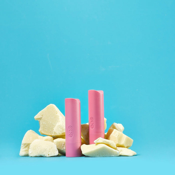 eos Natural & Organic Lip Balm Sticks - Strawberry Sorbet - 2pk/0.28oz