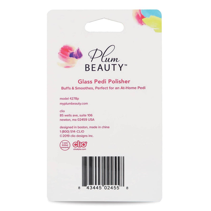 Plum Beauty Glass Pedi Polisher