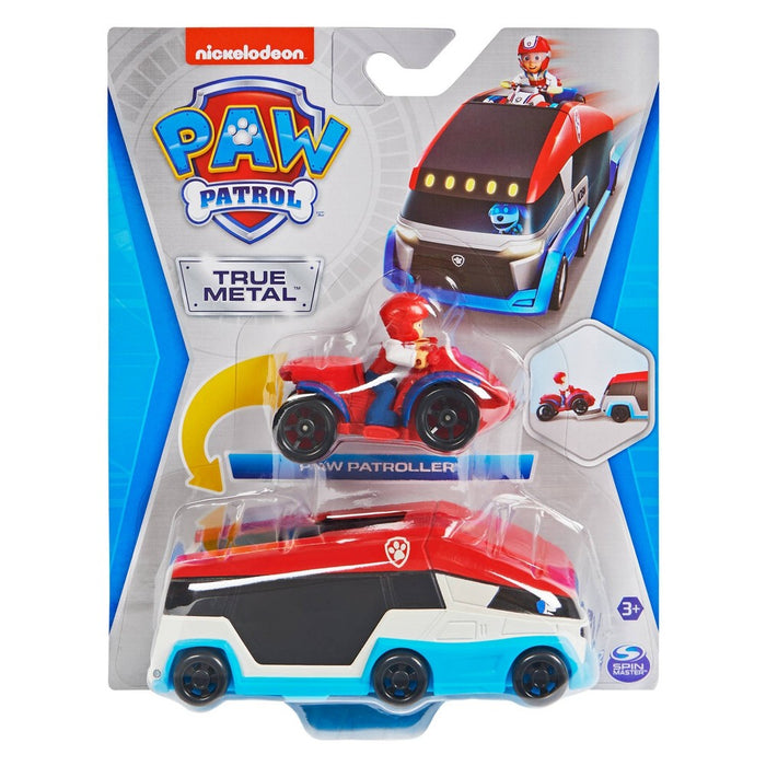 PAW Patrol True Metal PAW Patroller Team Vehicle with Ryder ATV