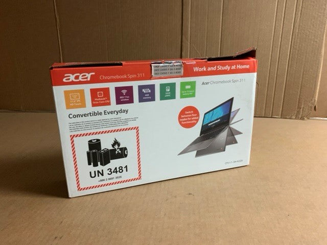 Acer 11.6" Spin 311 Chromebook Laptop, 32G Storage, Silver SEE DETAILS