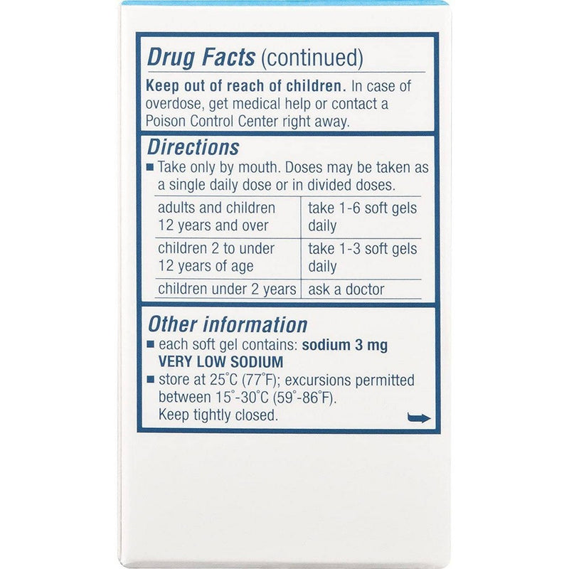 Colace Clear Soft Gels - 28ct