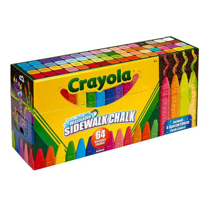 Crayola 64ct Sidewalk Chalk