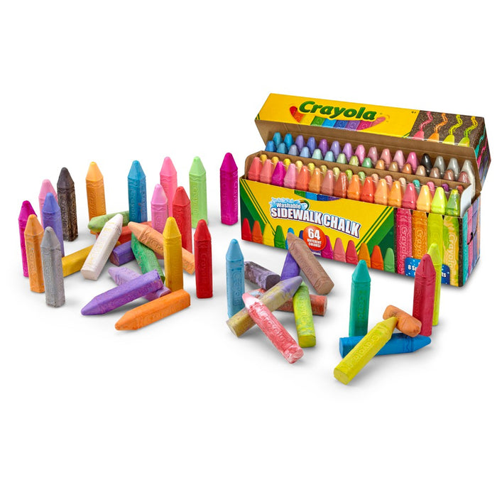 Crayola 64ct Sidewalk Chalk