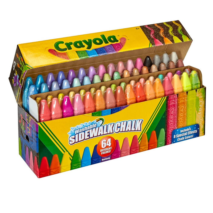 Crayola 64ct Sidewalk Chalk