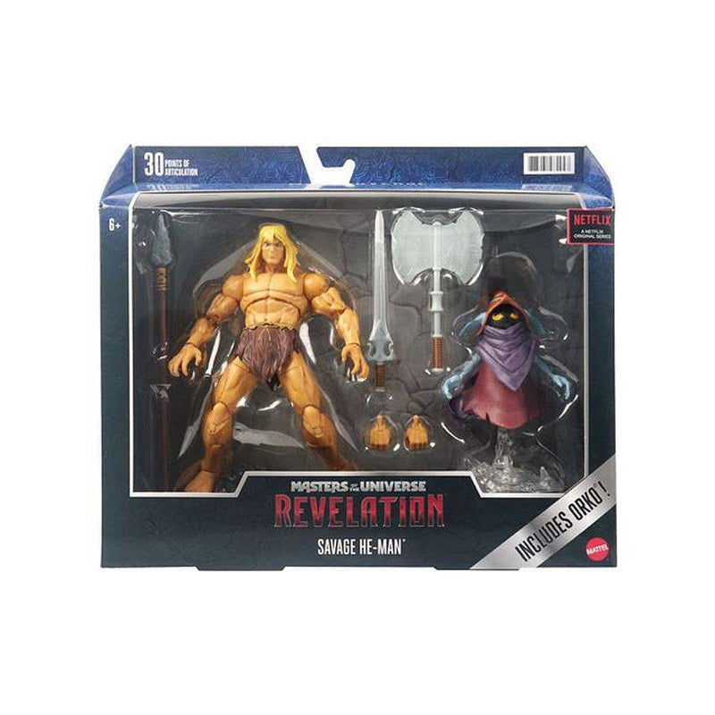 Masters of the Universe Masterverse Revelation Savage He-Man Action Figure