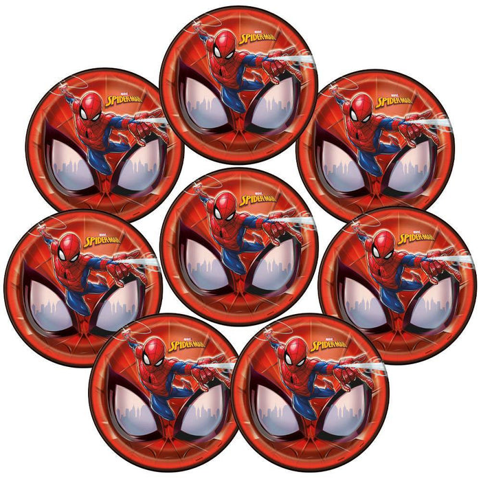 Spider-Man 9" 8ct Party Paper Plates