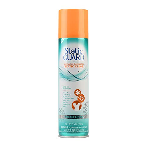 Static Guard Fresh Linen 5.5 oz Spray (Fresh Linen, Single)