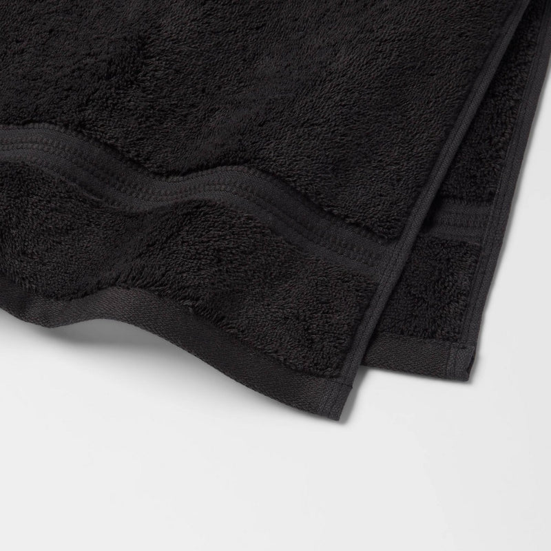 Antimicrobial Hand Towel Black - Total Fresh