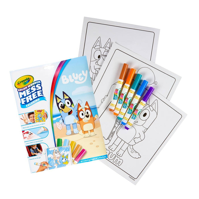 Crayola Color Wonder Foldalope - Bluey