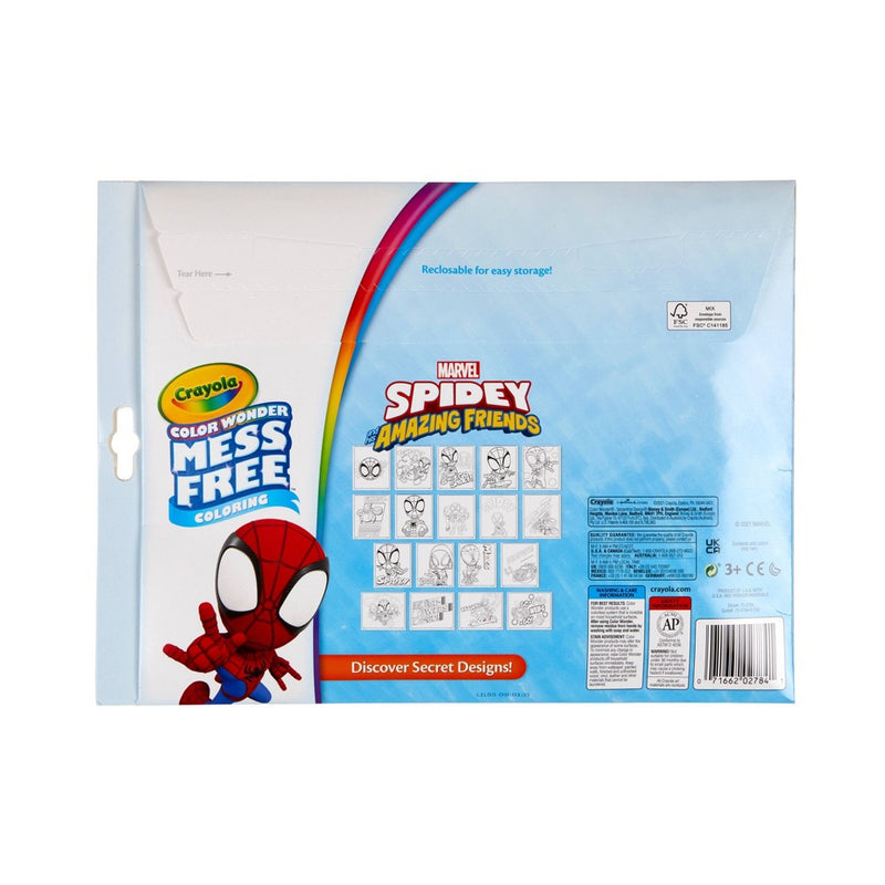 Crayola Color Wonder Foldalope - Spidey & His Amazing Friends *Brand New!*