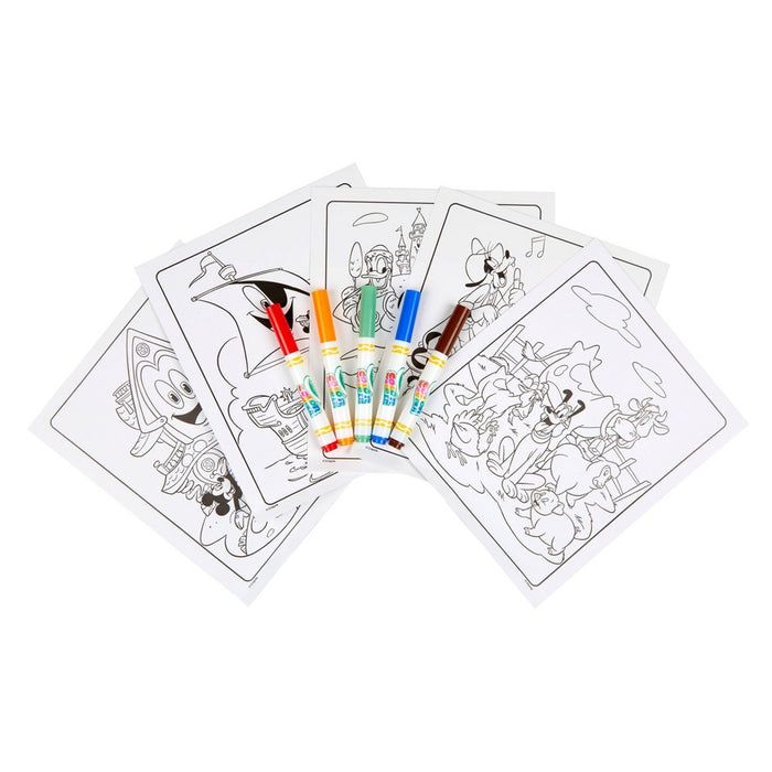 Crayola Color Wonder Mickey Mouse Roadster Racer Coloring Pages Set