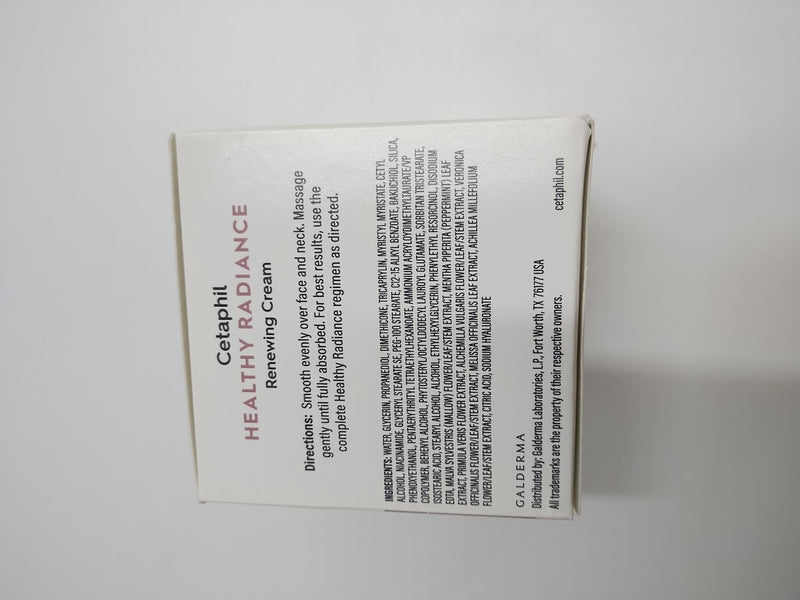 Cetaphil Healthy Radiance Renewing Cream - 1.7oz EXP:07/2026