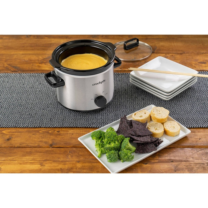 Crock-Pot 2qt Slow Cooker - Classic Stainless Steel