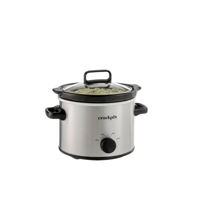 Crock-Pot 2qt Slow Cooker - Classic Stainless Steel