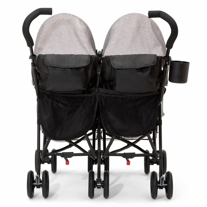 Jeep PowerGlyde Side-by-Side Double Stroller by Delta Children - Gray (LOCAL PICKUP ONLY)