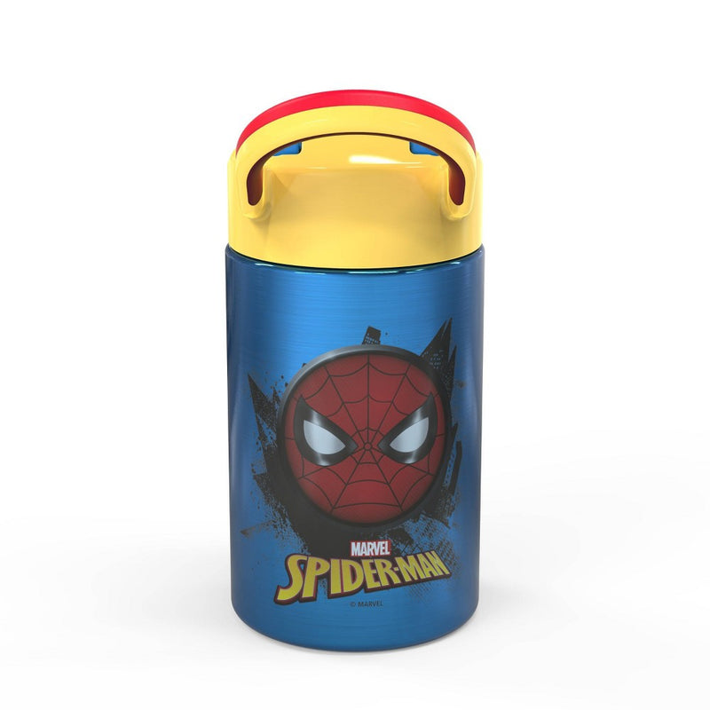 Spider-Man 14oz Stainless Steel Double Wall Valiant Bottle - Zak Designs