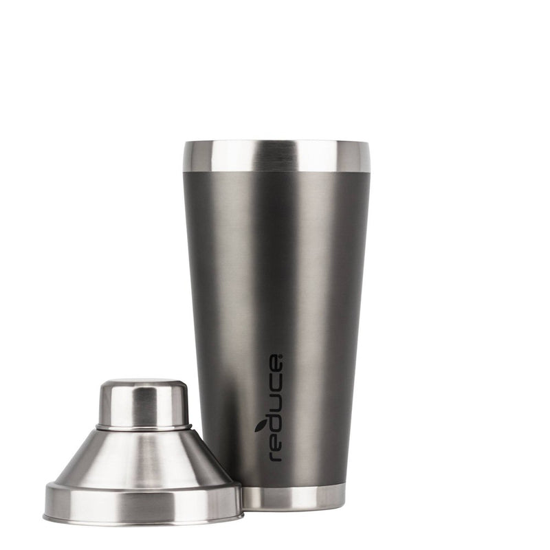 Reduce 20oz Stainless Steel Insulated Cocktail Shaker - Charcoal