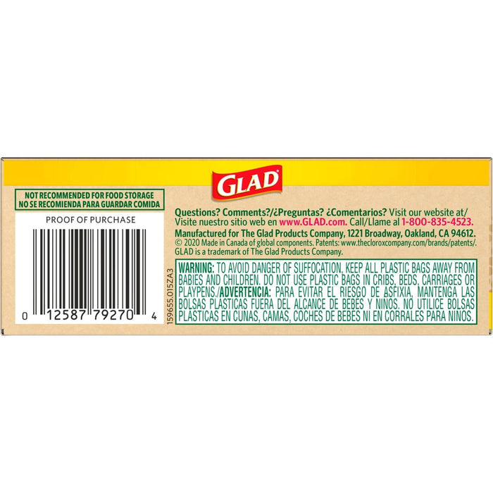 Glad Compost Trash Bags - Unscented - 22ct