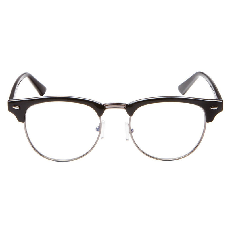 ICU Eyewear Screen Vision Blue Light Filtering Glasses - Retro Black