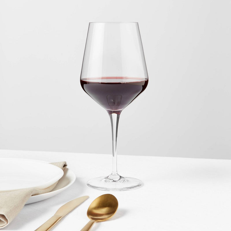22oz 4pk Glass Atherton Red Wine Glasses - Threshold™