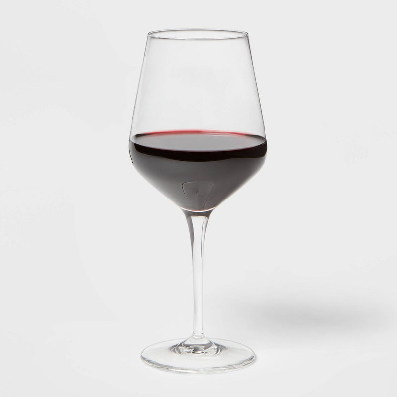 22oz 4pk Glass Atherton Red Wine Glasses - Threshold™