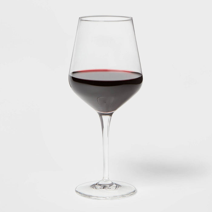 22oz 4pk Glass Atherton Red Wine Glasses - Threshold™