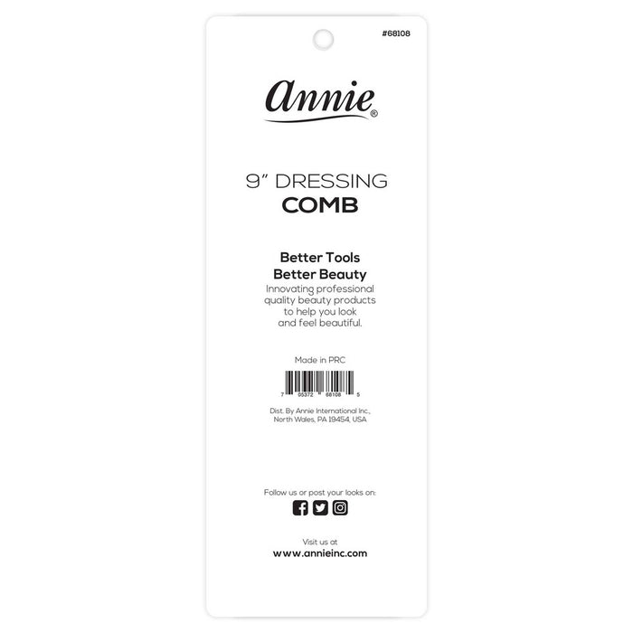 Annie International Dressing Hair Combs - Red and Blue - 2 each