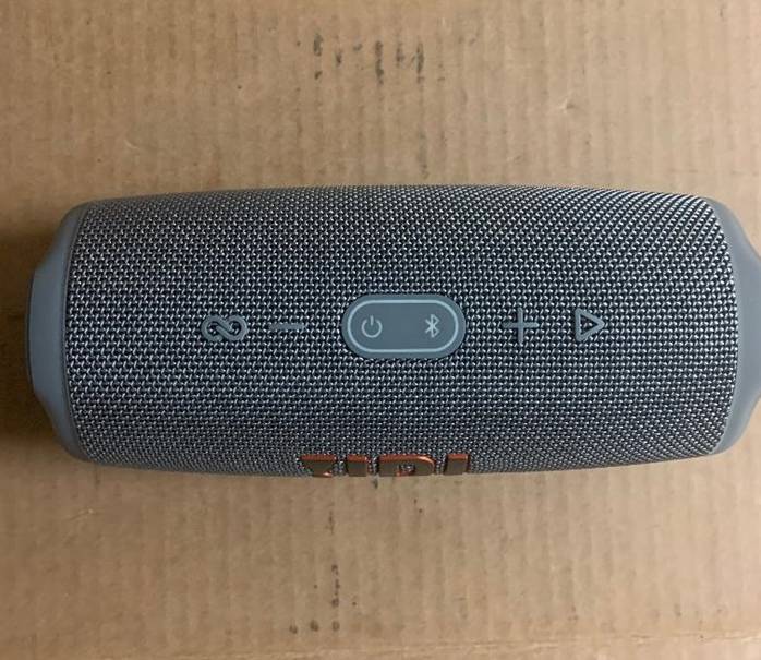 JBL Charge 5 Portable Bluetooth Waterproof Speaker - Gray - SEE DETAILS
