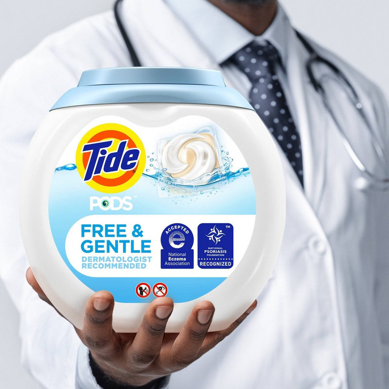 Tide Pods Laundry Detergent Pacs - Free & Gentle - 94oz/112ct