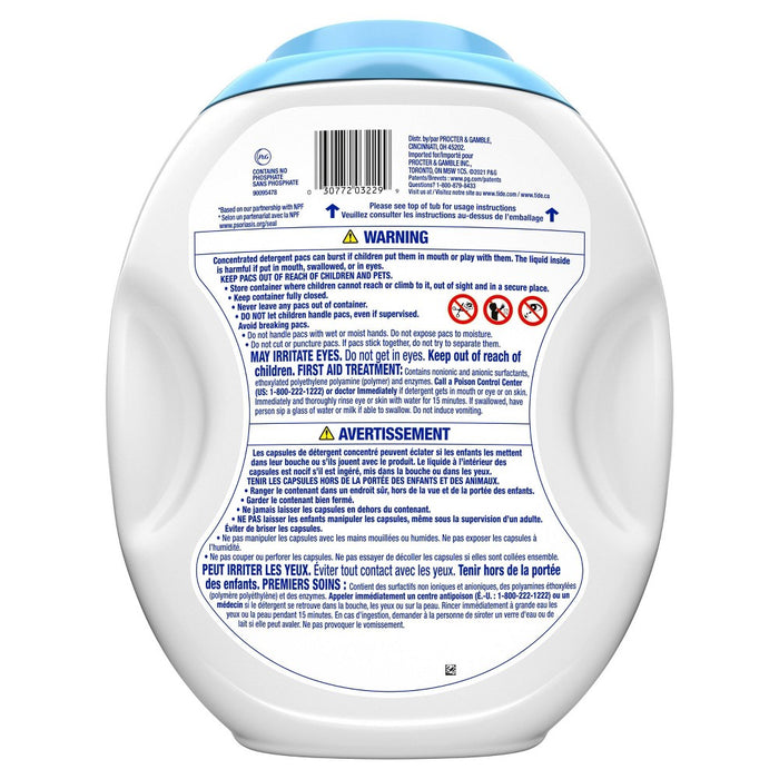 Tide Pods Laundry Detergent Pacs - Free & Gentle - 94oz/112ct