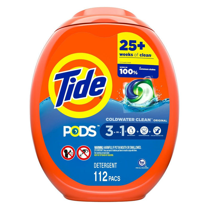 Tide Pods Laundry Detergent Pacs - Original - 98oz/112ct