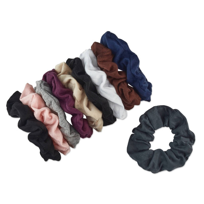 scunci Everyday & Active No Damage Large Interlock Twister Scrunchies - 10pk