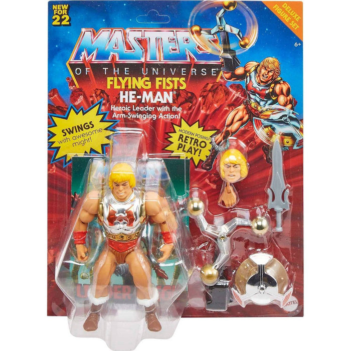 Masters of the Universe Origins Flying Fists He-Man Action Figure