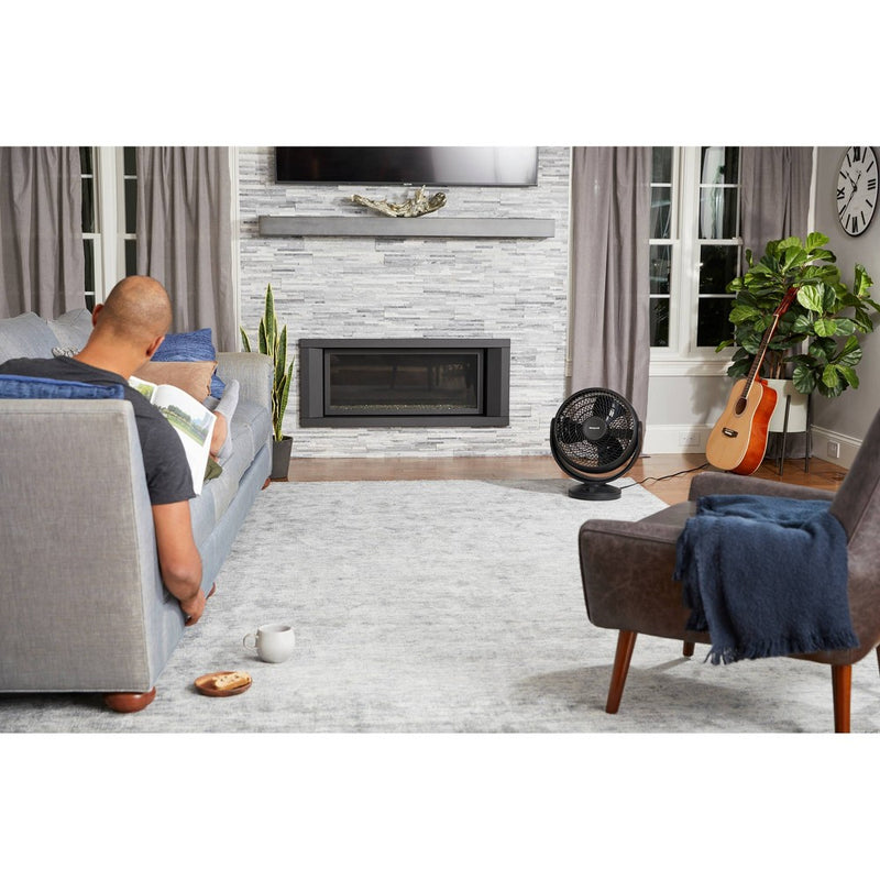 Honeywell Small HF710 Turbo Force Oscillating Floor Fan Black (LOCAL PICKUP ONLY)