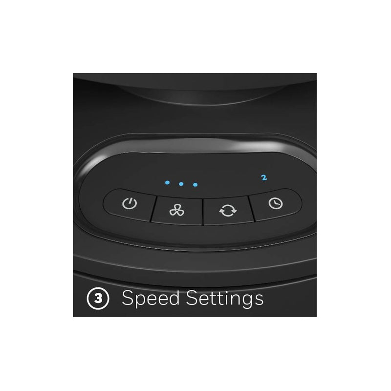 Honeywell Small HF710 Turbo Force Oscillating Floor Fan Black (LOCAL PICKUP ONLY)