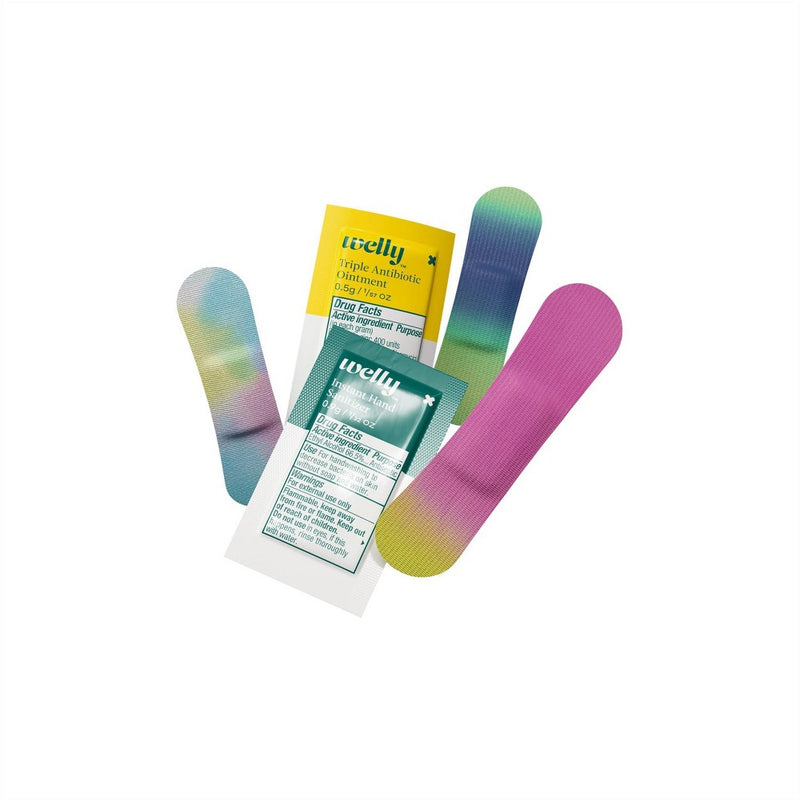 Welly Colorwash Quick Fix On the Go First Aid Kit - 24ct