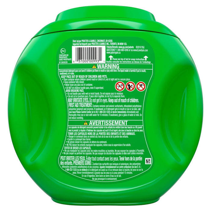 Gain flings! Liquid Laundry Detergent Pacs - Moonlight Breeze - 31oz/42ct