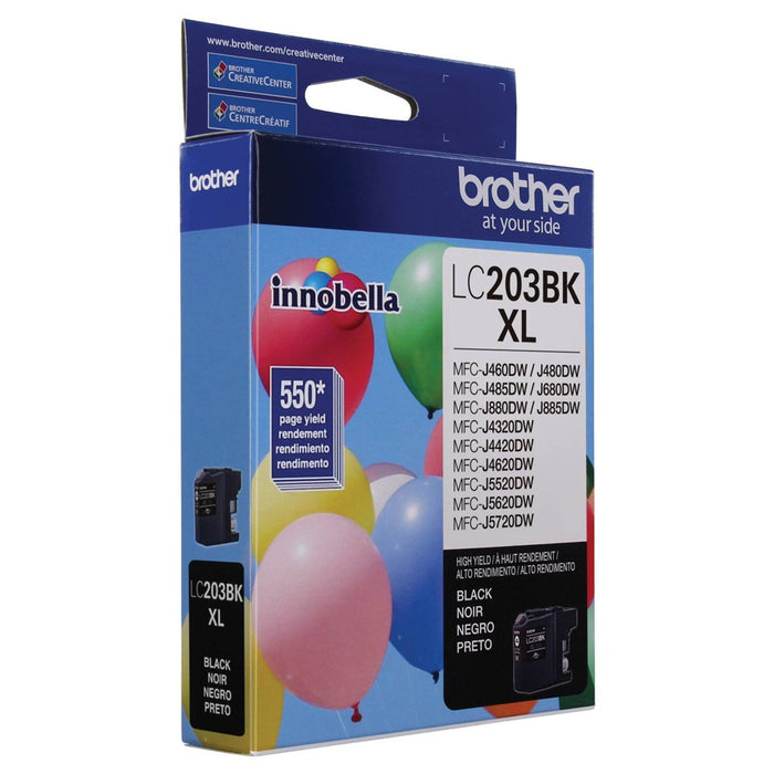 Brother LC203BK Innobella High-Yield Single Ink Cartridge - Black OPEN BOX