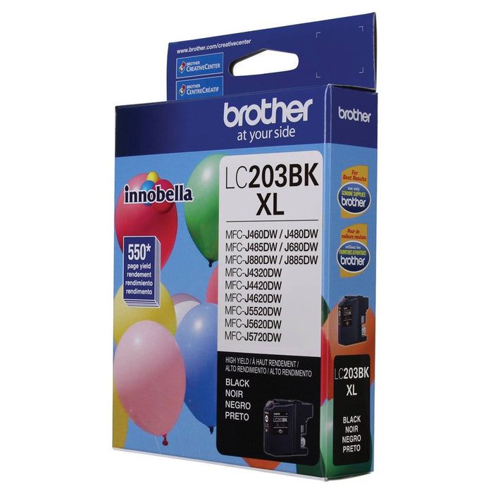 Brother LC203BK Innobella High-Yield Single Ink Cartridge - Black OPEN BOX