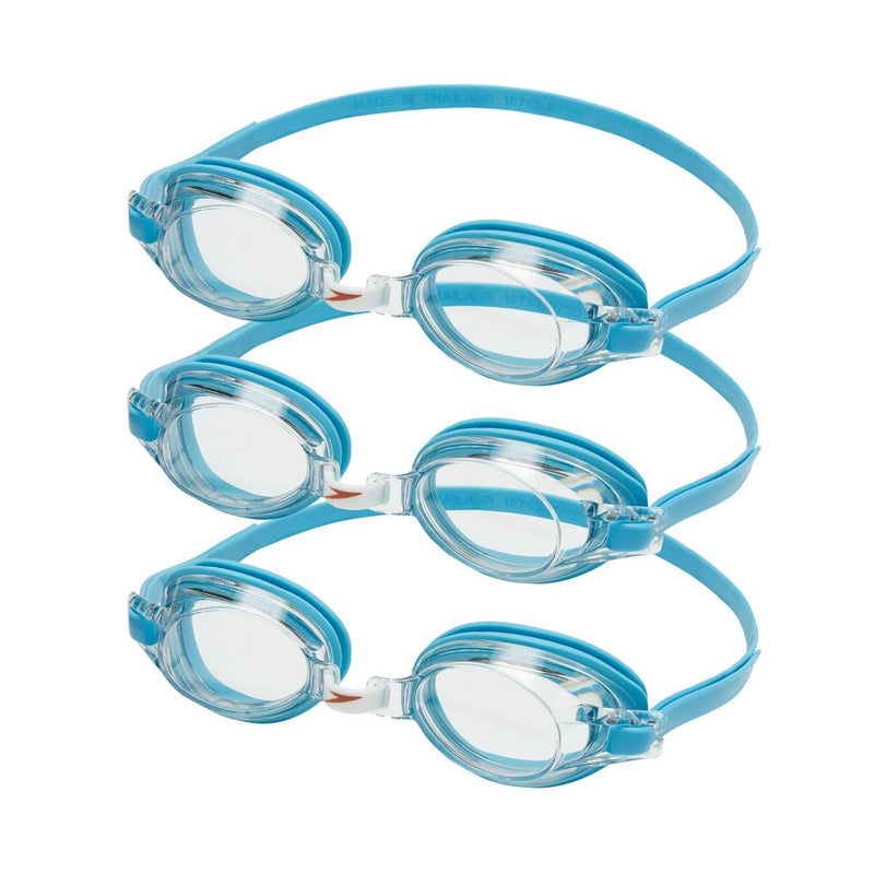 Speedo Kids' 3pk Swim Goggles - Blue/Clear
