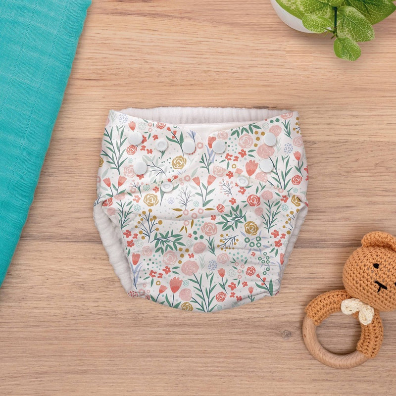 Pampers Hybrid Cover Girl Diaper Full Floral - 1ct