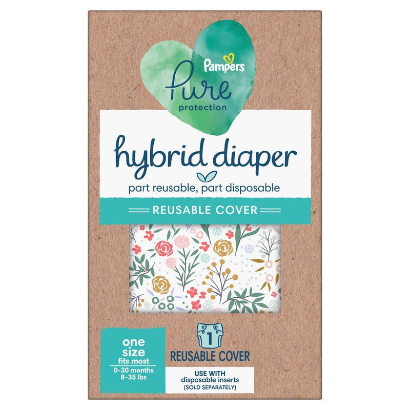 Pampers Hybrid Cover Girl Diaper Full Floral - 1ct