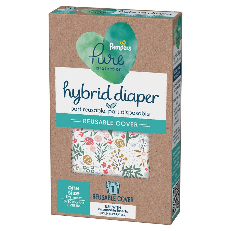 Pampers Hybrid Cover Girl Diaper Full Floral - 1ct
