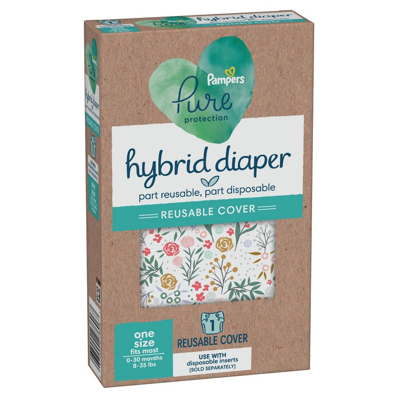 Pampers Hybrid Cover Girl Diaper Full Floral - 1ct